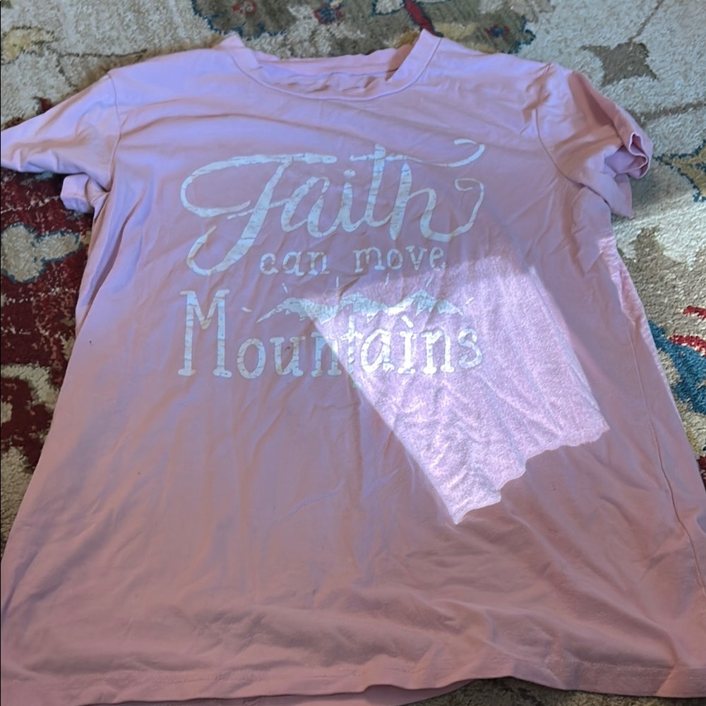 Kids Pink Graphic T-Shirt